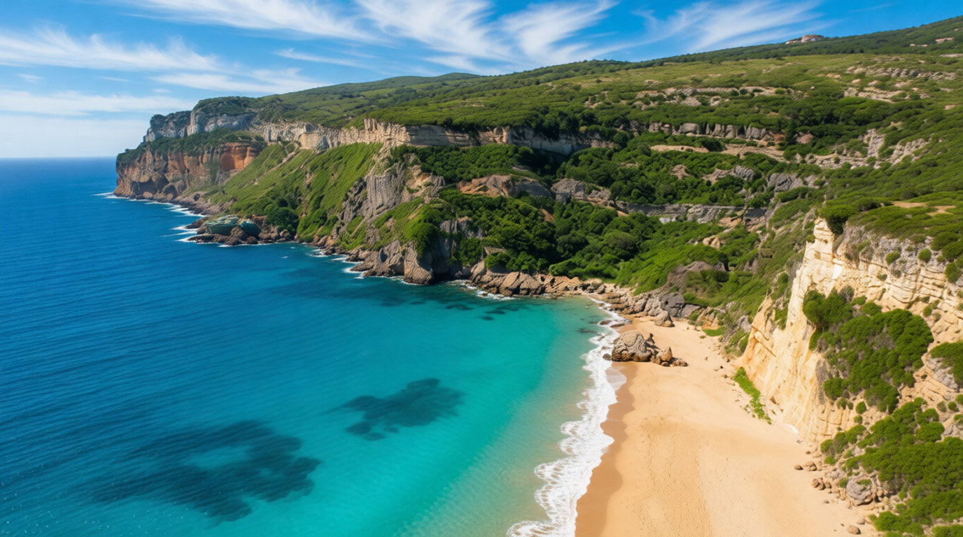 Présentation de cette plage sauvage au Pays basque et de ses particularités naturelles