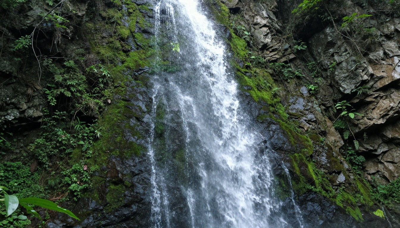 Soulou pour la fraîcheur de sa cascade naturelle