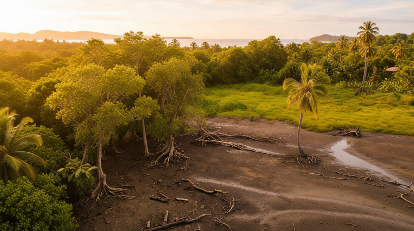 Bouéni pour le calme absolu et la mangrove