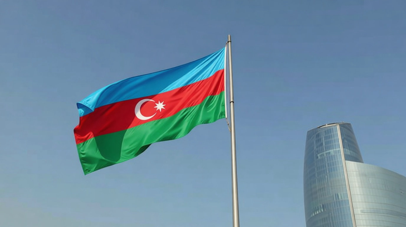 L'Azerbaïdjan et ses bandes horizontales symboliques