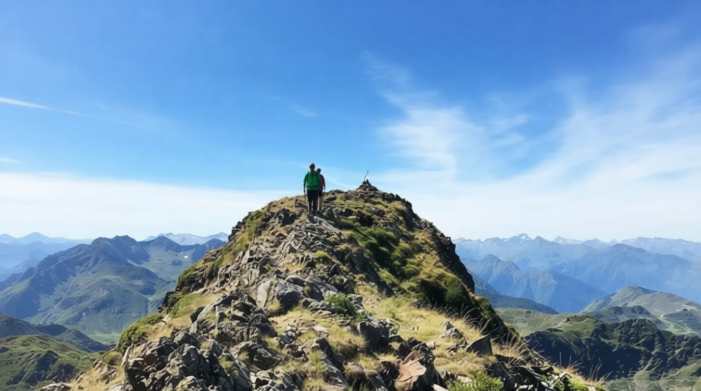 Les randonnées sportives au départ du lac