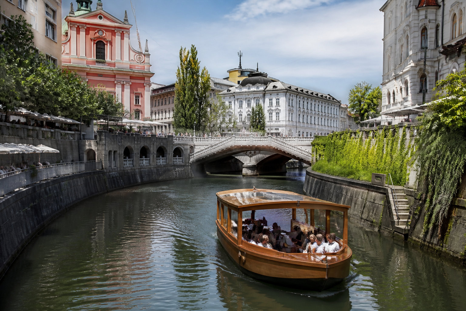 3 façons de profiter de la rivière Ljubljanica 🚤