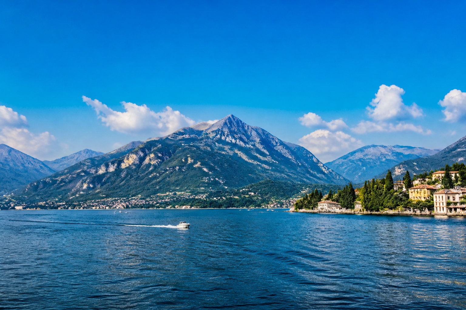 La région des lacs en Italie et son cadre naturel unique