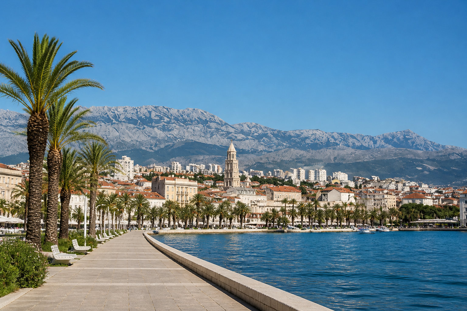 Prendre de la hauteur sur la colline Marjan et flâner sur la Riva